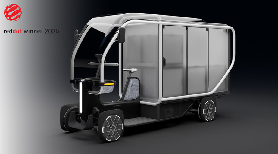 ホンダの電動マイクロモビリティ「Fastport eQuad」世界的デザイン賞受賞　都市物流の革新期待