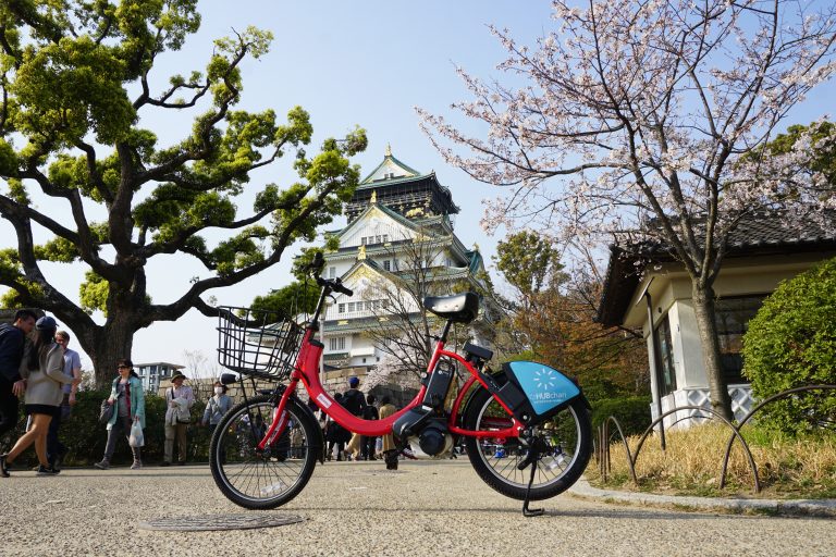 大阪のシェアサイクルがブランド統合 ハブチャリへ一本化 