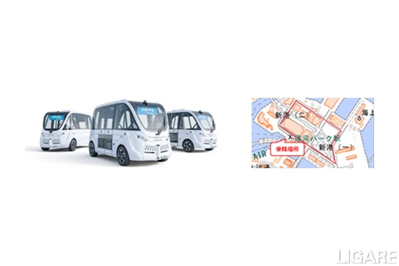 【日本初】マクニカら、5G×立体音響搭載エンタメ自動運転EVバスの公道走行実施