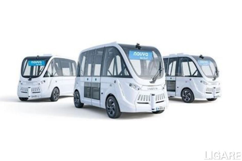 マクニカ、福岡市にて自動運転EVバスの公道実証実施