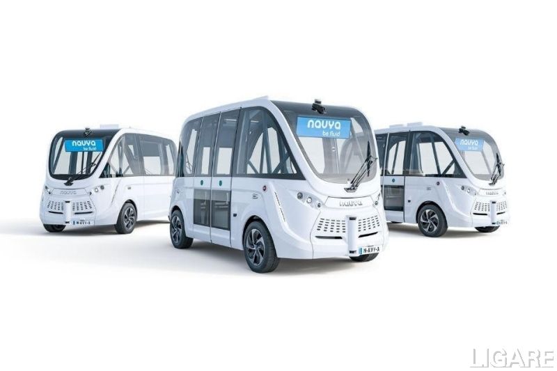 マクニカ、自動運転EVバスを活用したセカンダリアクティビティ検証の実証実施