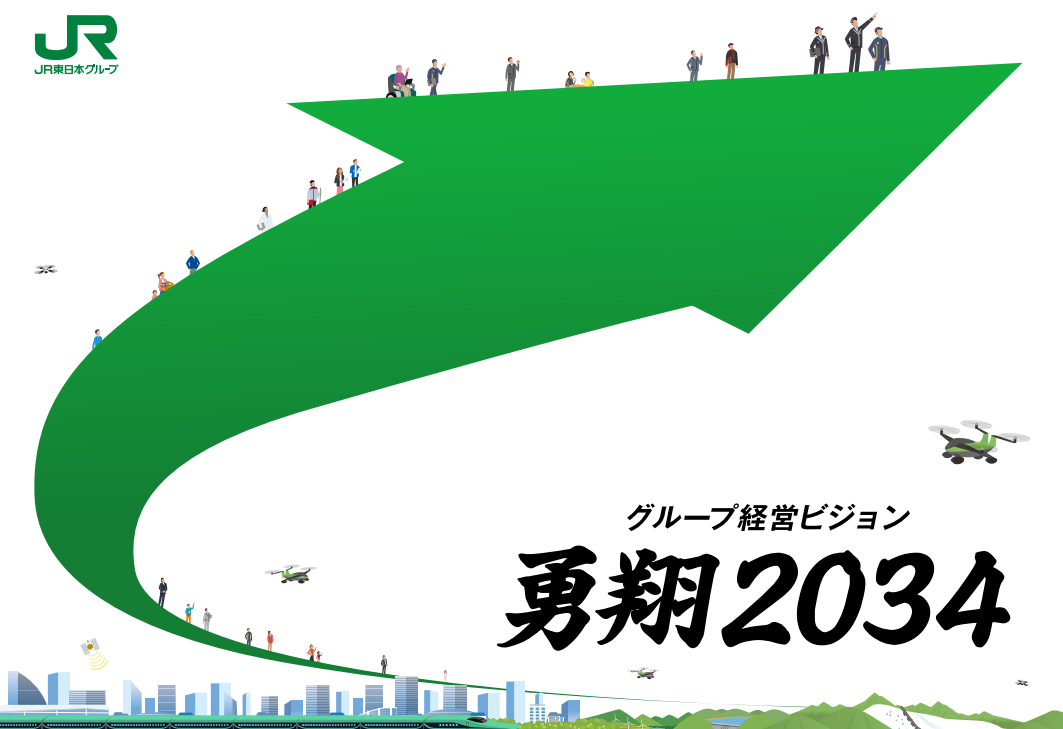 JR東 34年へ事業構想発表　Suica軸に窓口AI化やエアモビリティ構想
