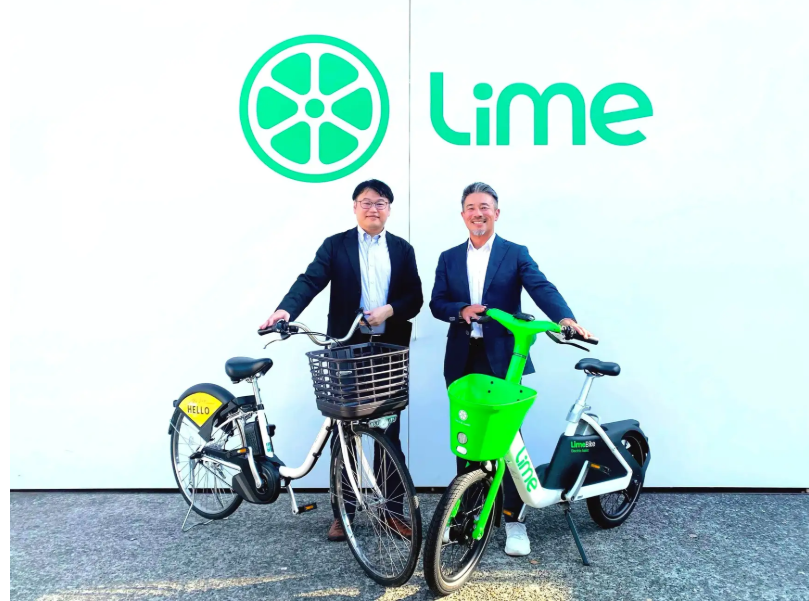 HELLO CYCLINGとLime連携