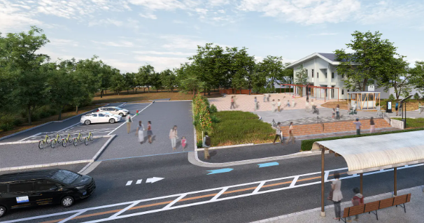 川崎市に多機能モビリティハブ　情報発信と交通結節を融合