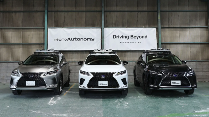 newmoが自動運転タクシー拠点を開設
