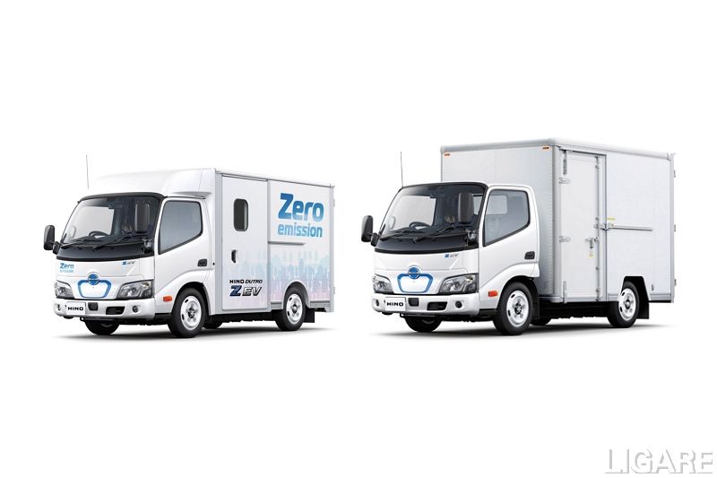 日野デュトロ Z EV、物流現場の使い勝手向上のために一部改良