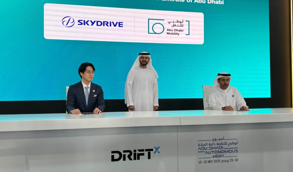 アブダビで空飛ぶクルマ実装目指す　SkyDriveと政府機関が戦略提携